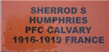 Humphries Sherrod S