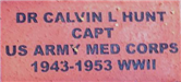 Hunt Dr Calvin L