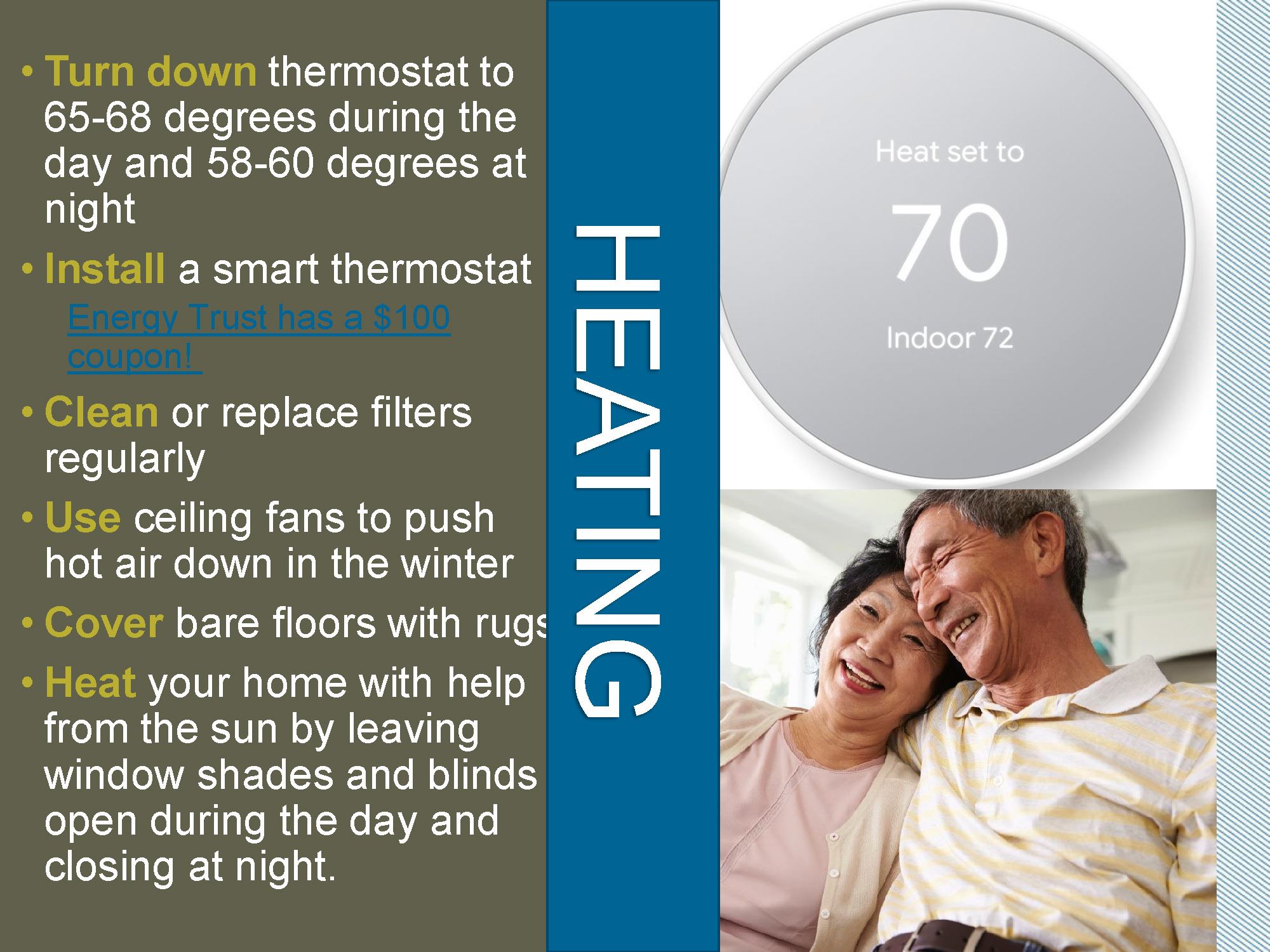 Operation COZY Save Energy at Home Couple on Couch