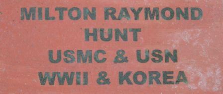 Hunt Milton Raymond