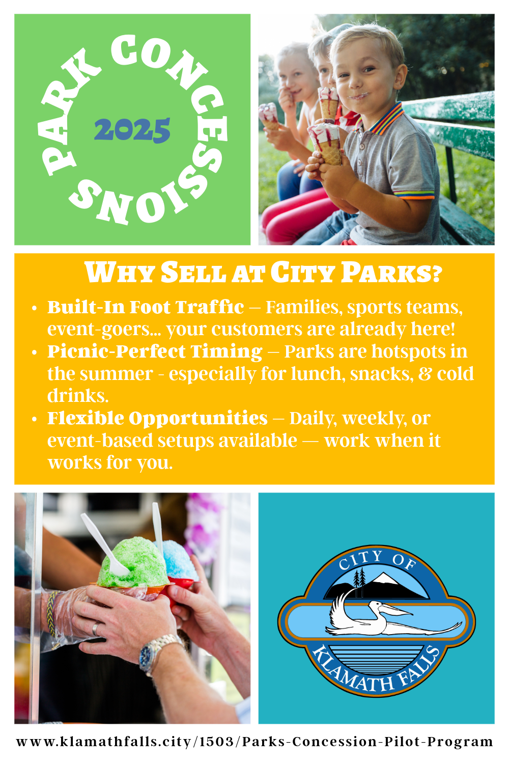 Parks Concession Pilot Program 2025